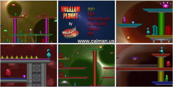 Caiman free games: Helillom Planet by Gerardo Prieto.